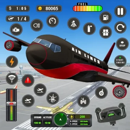 Real-Flight-Sim-Airplane-Games