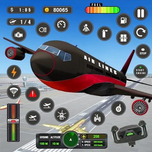 Real-Flight-Sim-Airplane-Games