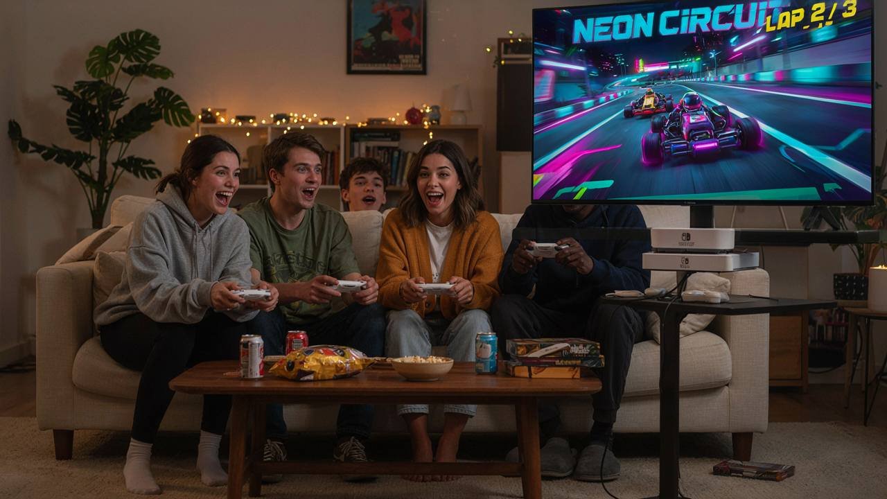 Top Nintendo Switch titles for group multiplayer sessions